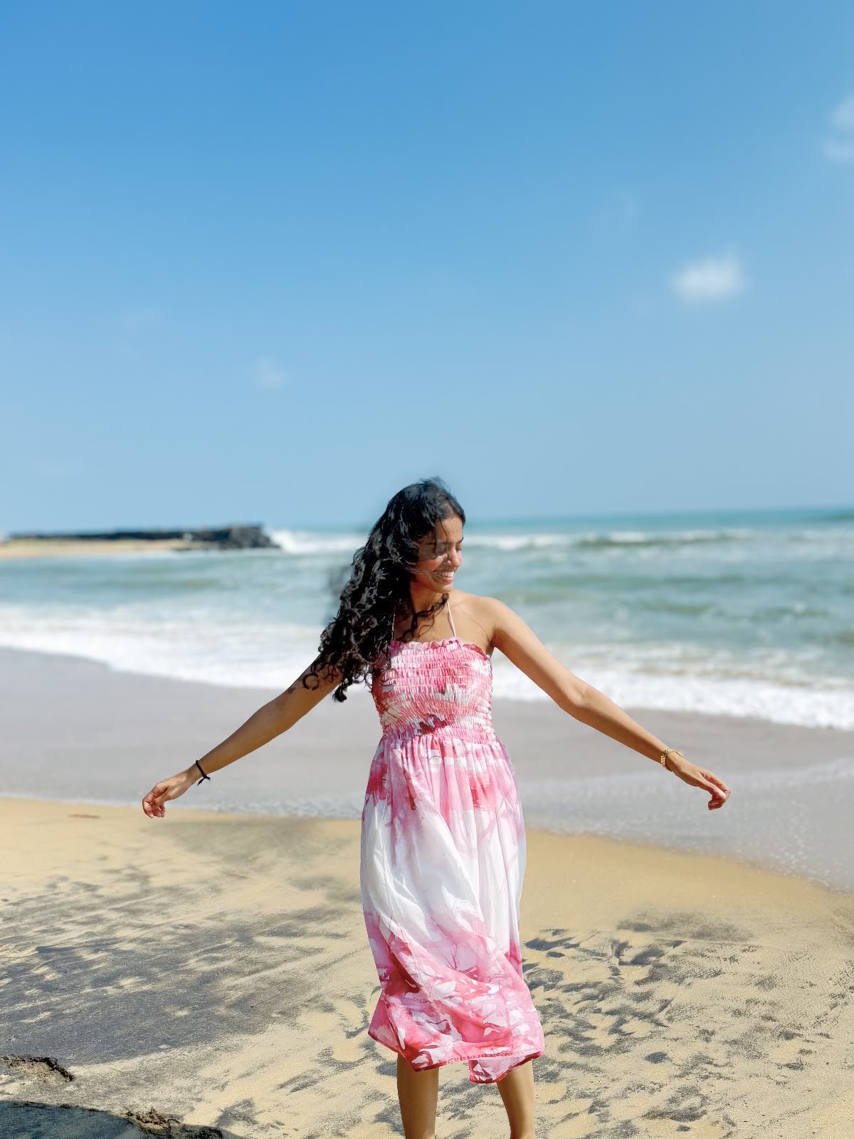 Ganga Silk Dress